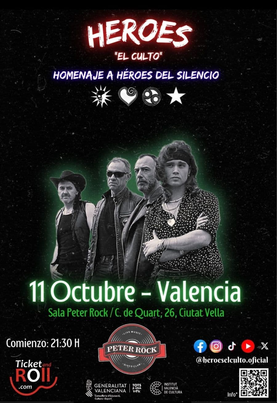 HEROES EL CULTO / tributo: Héroes Del Silencio
